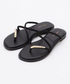 steppi メタルパーツ トング サンダル