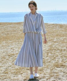 J.PRESS LADIES 【着こなしのポイントに】ドロップ 2連 ネックレス