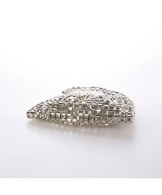 UNBILLION カシュカシュ cachecache / メタリック竹ビーズ手提げバッグ