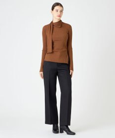 BEIGE， 【WEB限定】RUBIS / スカーフデザイントップス