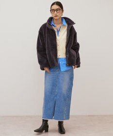 AMERICAN HOLIC スタンドベア風ボアコート