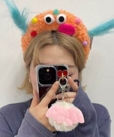 WEGO ゆきんこモンスターぬいぐるみキーホルダー