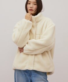 AMERICAN HOLIC スタンドベア風ボアコート