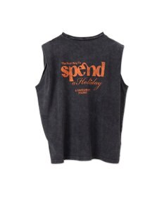 WEGO ヴィンテージウォッシュタックノースリーブT