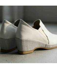 MODE ET JACOMO <D'ICI>レイヤードウェッジソールスリッポン