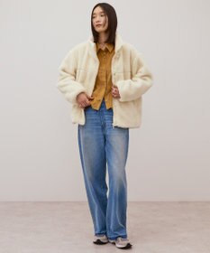 AMERICAN HOLIC スタンドベア風ボアコート