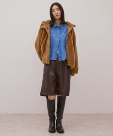 AMERICAN HOLIC スタンドベア風ボアコート