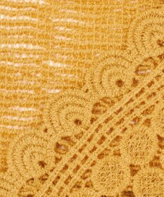 23区 【GOLD LABEL】コットンレーシー ニット