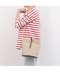 UNBILLION カシュカシュ cachecache / 口前ストラップポリプロピレンショルダー