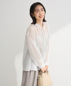 Green Parks フレアラインスキッパーブラウス