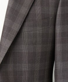 GOTAIRIKU 【CANONICO/カノニコ】 リベンジ 150's 通年スーツ（ブラウン×チェック）