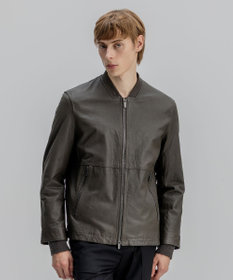 JOSEPH HOMME 新素材【シャツ感覚で羽織れる軽さ】シュリンクエアレザー　ブルゾン