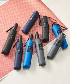 MOONBAT 【3秒でたためる傘/耐風】urawaza 無双(ウラワザ ムソウ)  折りたたみ傘 無地  58cm