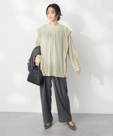 CRAFT STANDARD BOUTIQUE ヴィンテージボイルショルダータックブラウス