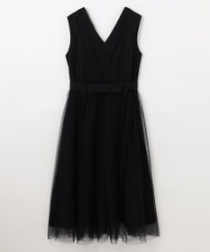 GRACE CONTINENTAL チュールドレープドレス