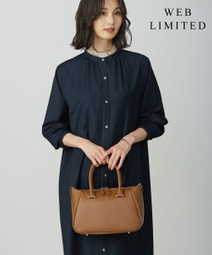 J.PRESS LADIES 【WEB限定カラーあり・2way】curve ボストン バッグ 【WEB限定】キャメル系