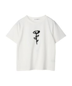 Green Parks ・ＲＡＹ　ＣＡＳＳＩＮ　フラワーサガラ刺繍Ｔシャツ