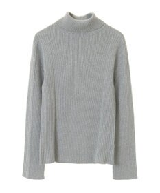 earth music&ecology ラメタートルネックニットプルオーバー