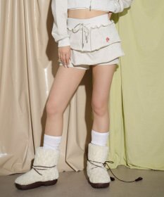 WEGO ティアードビジューミニスカパン