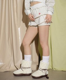 WEGO ティアードビジューミニスカパン