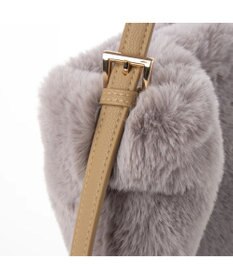 UNBILLION cachecache エコファーワンハンドルミニトートバッグ