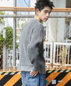 WEGO ヴィンテージライクグラフィックプルオーバー