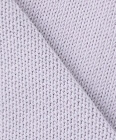 自由区 【XSサイズ～/洗える】コットンブレンドコード Vネックニット