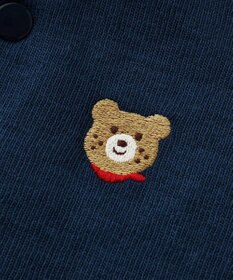 MIKI HOUSE HOT BISCUITS 【70-110cm】 接結天竺素材 ベスト