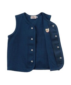 MIKI HOUSE HOT BISCUITS 【70-110cm】 接結天竺素材 ベスト