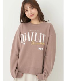 earth music&ecology アソートロゴスウェット