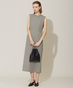 ICB 【接触冷感・UVケア・撥水・洗える】 LooseWeave ノースリーブワンピース