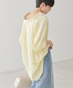 AMERICAN HOLIC サラックールバックタックシャツ