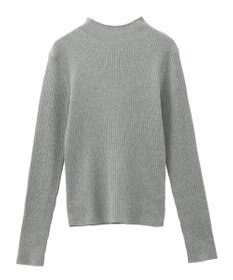 YECCA VECCA ラメ混ハイネックリブニット