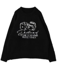 WEGO 【ユニセックス着用ITEM/MLサイズ展開】シャギーグラフィックプルオーバー