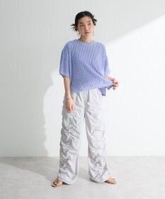 Green Parks ５分袖フリルカットプルオーバー