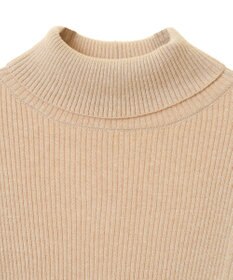 earth music&ecology ラメタートルネックニットプルオーバー