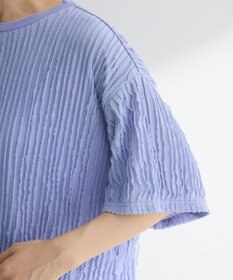 Green Parks ５分袖フリルカットプルオーバー