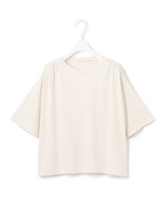 ICB 【接触冷感・UVケア・洗える】 ハイツイストスムース デザインカットソー