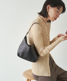 russet ソフトレザーシンプルショルダーバッグ (CE-1328-WEB)