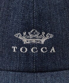 TOCCA 【サイズ調整可・深め】CROWN LOGO CAP キャップ