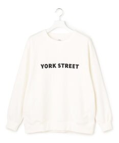 J.PRESS YORK STREET 【UNISEX】裏毛ベーシックロゴ スウェット