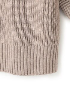 BEIGE， 【洗える】LEADER / ボタンディティールハイネックトップス