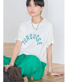 AMERICAN HOLIC ＴＵＲＱＵＯＩＳＥロゴカットプルオーバー