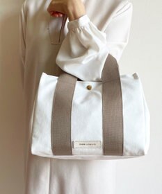 Hekhèr Le Style de Vie 新色追加【日本製 / 2WAY】PUコートコットンキャンバス トートバッグ medium