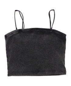 WEGO 【カップ付きインナー】ヴィンテージウォッシュカップインショートキャミ