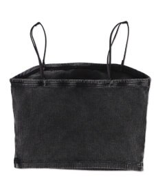 WEGO 【カップ付きインナー】ヴィンテージウォッシュカップインショートキャミ