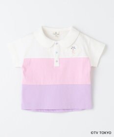組曲 KIDS 【80-100㎝】シナぷしゅ襟付き カットソー