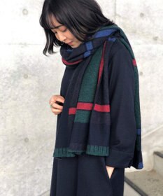 nitorito 【UNISEX】tanbo チェック柄 ストール