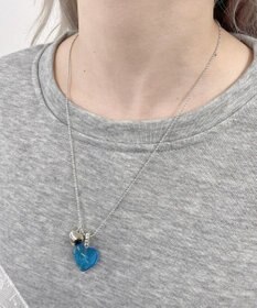 WEGO L2Pクリアハートモチーフネックレス