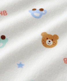 MIKI HOUSE HOT BISCUITS 【60-70cm】 半袖ボディシャツ(前開き)